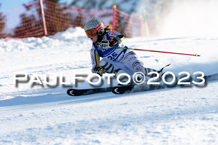 FIS Riesenslalom, Damen, Bayerische  + Jugendmeistersachaft 09.02.2023