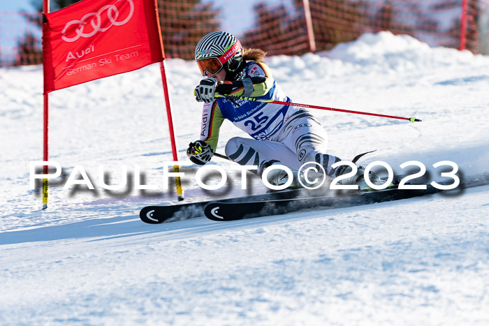 FIS Riesenslalom, Damen, Bayerische  + Jugendmeistersachaft 09.02.2023