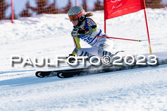 FIS Riesenslalom, Damen, Bayerische  + Jugendmeistersachaft 09.02.2023