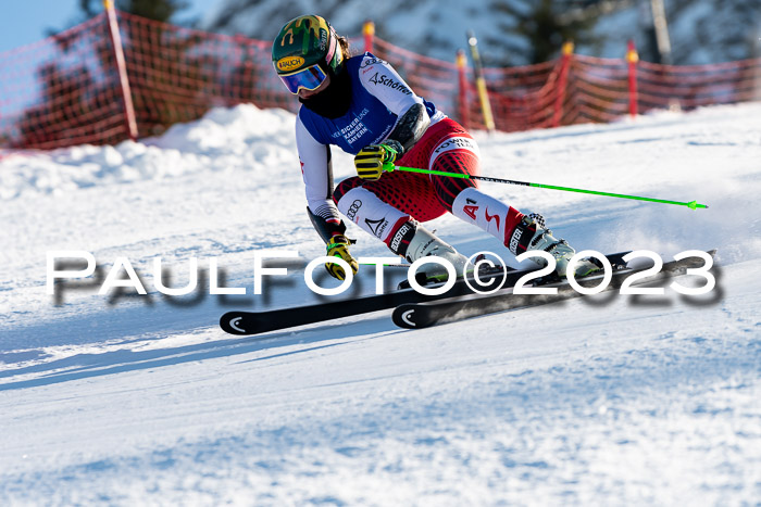 FIS Riesenslalom, Damen, Bayerische  + Jugendmeistersachaft 09.02.2023