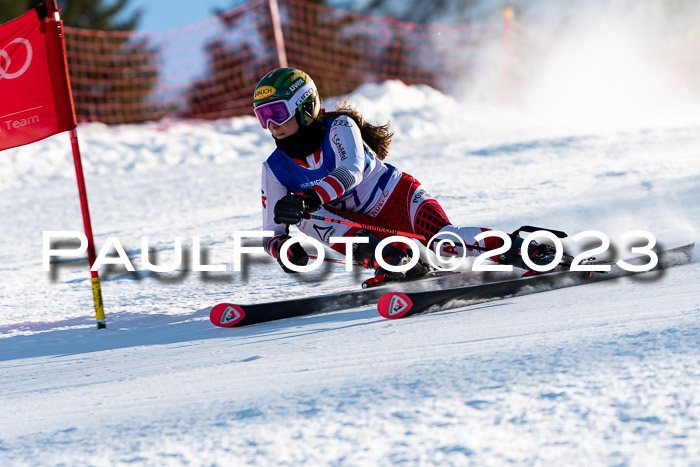 FIS Riesenslalom, Damen, Bayerische  + Jugendmeistersachaft 09.02.2023