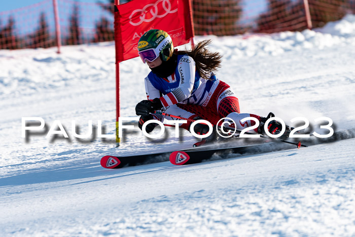 FIS Riesenslalom, Damen, Bayerische  + Jugendmeistersachaft 09.02.2023