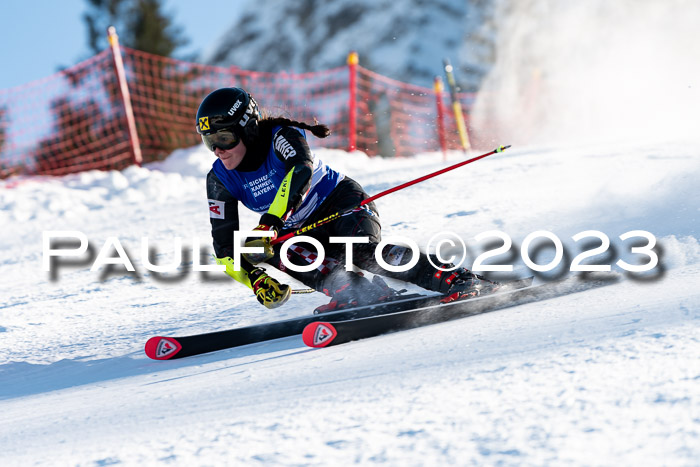 FIS Riesenslalom, Damen, Bayerische  + Jugendmeistersachaft 09.02.2023