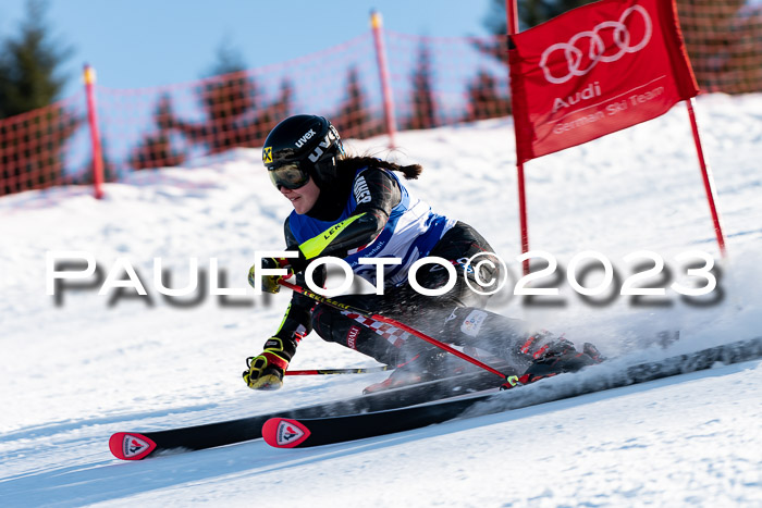 FIS Riesenslalom, Damen, Bayerische  + Jugendmeistersachaft 09.02.2023