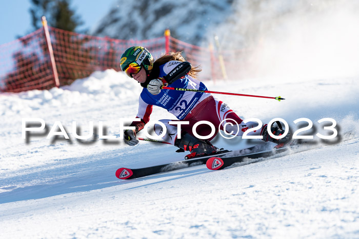 FIS Riesenslalom, Damen, Bayerische  + Jugendmeistersachaft 09.02.2023