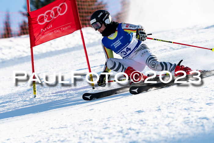 FIS Riesenslalom, Damen, Bayerische  + Jugendmeistersachaft 09.02.2023