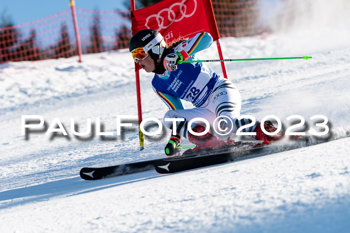 FIS Riesenslalom, Damen, Bayerische  + Jugendmeistersachaft 09.02.2023