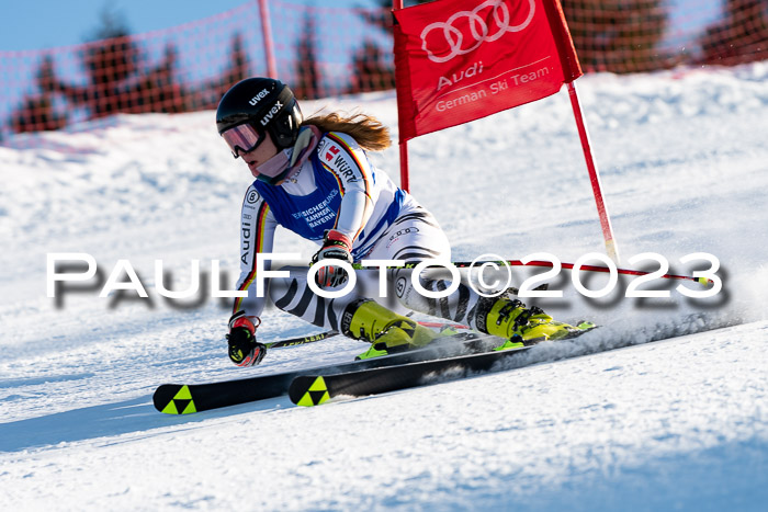 FIS Riesenslalom, Damen, Bayerische  + Jugendmeistersachaft 09.02.2023