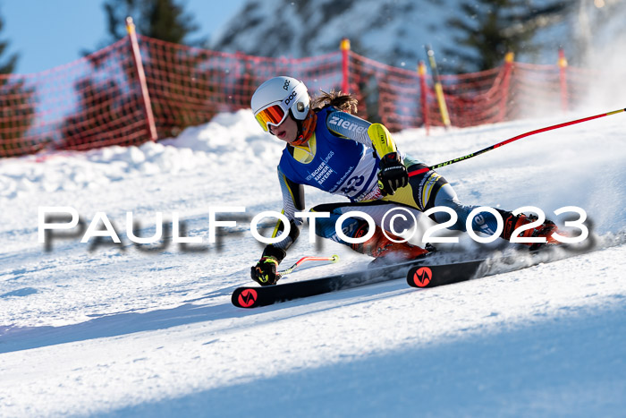 FIS Riesenslalom, Damen, Bayerische  + Jugendmeistersachaft 09.02.2023