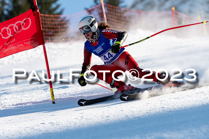 FIS Riesenslalom, Damen, Bayerische  + Jugendmeistersachaft 09.02.2023