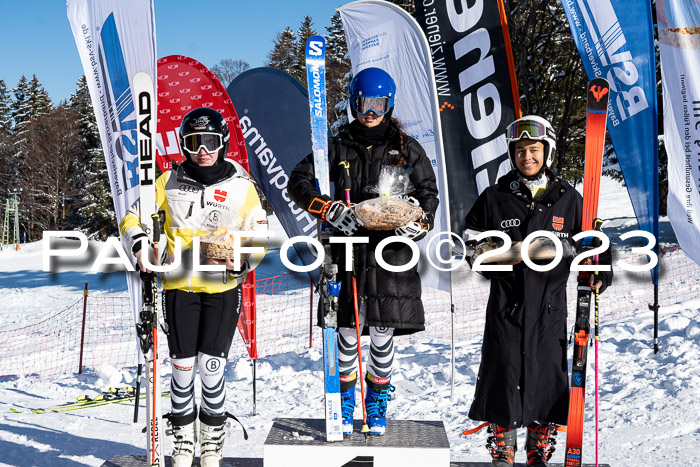 FIS Riesenslalom, Damen, Bayerische  + Jugendmeistersachaft 09.02.2023