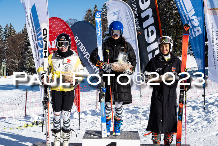 FIS Riesenslalom, Damen, Bayerische  + Jugendmeistersachaft 09.02.2023