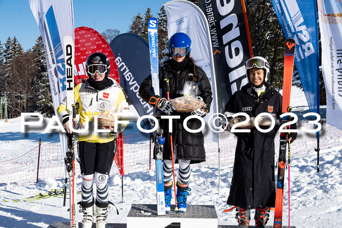 FIS Riesenslalom, Damen, Bayerische  + Jugendmeistersachaft 09.02.2023