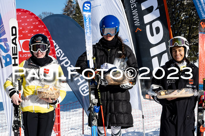 FIS Riesenslalom, Damen, Bayerische  + Jugendmeistersachaft 09.02.2023