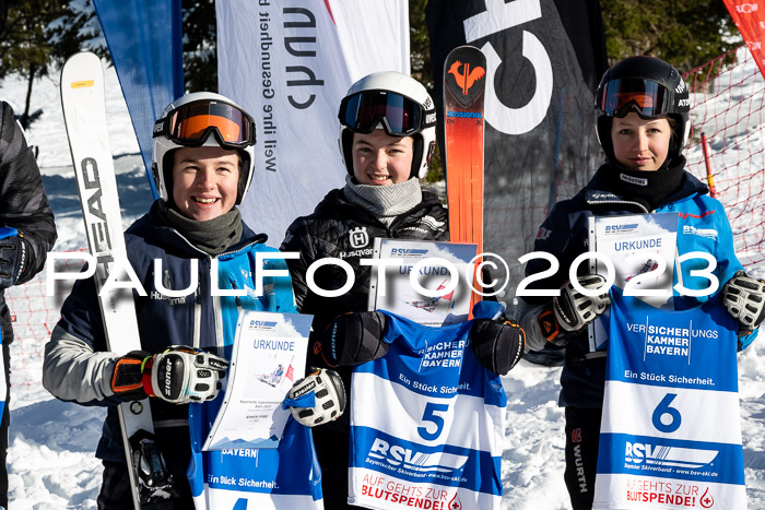 FIS Riesenslalom, Damen, Bayerische  + Jugendmeistersachaft 09.02.2023