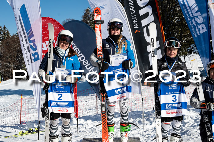 FIS Riesenslalom, Damen, Bayerische  + Jugendmeistersachaft 09.02.2023