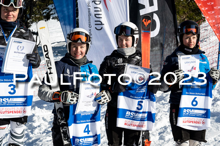 FIS Riesenslalom, Damen, Bayerische  + Jugendmeistersachaft 09.02.2023