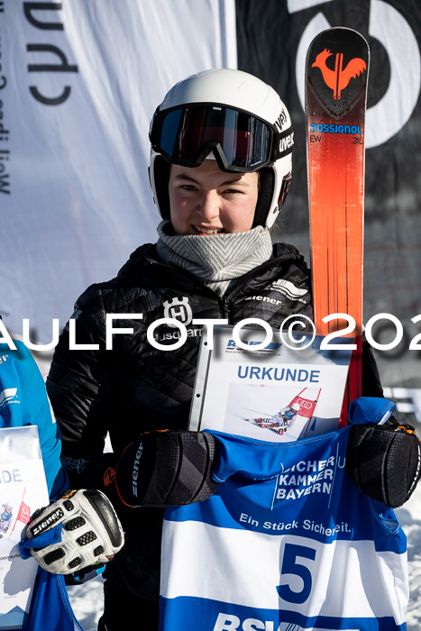 FIS Riesenslalom, Damen, Bayerische  + Jugendmeistersachaft 09.02.2023