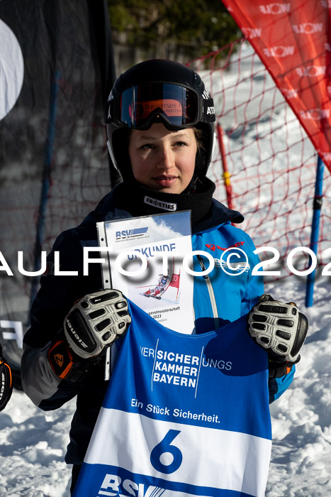 FIS Riesenslalom, Damen, Bayerische  + Jugendmeistersachaft 09.02.2023