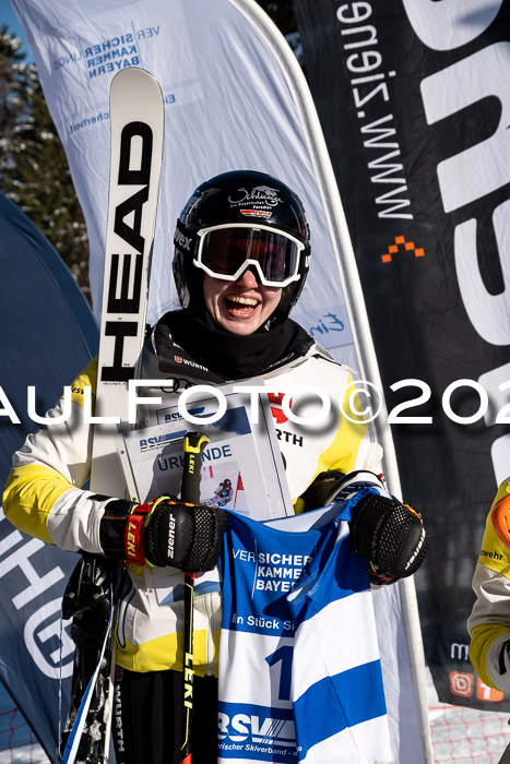 FIS Riesenslalom, Damen, Bayerische  + Jugendmeistersachaft 09.02.2023