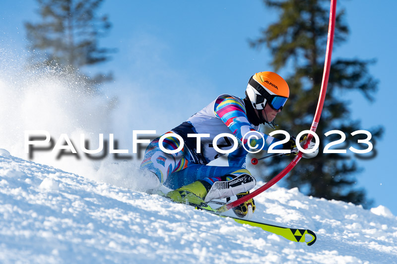 FIS Slalom Herren, Bay. Jugendmeisterschaft, 12.02.2023