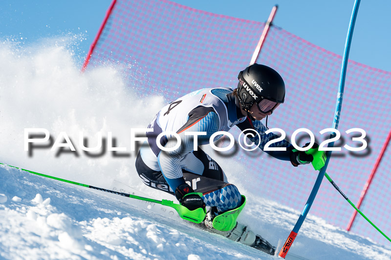 FIS Slalom Herren, Bay. Jugendmeisterschaft, 12.02.2023