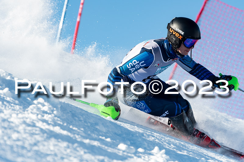 FIS Slalom Herren, Bay. Jugendmeisterschaft, 12.02.2023