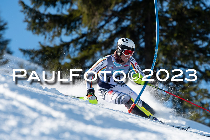 FIS Slalom Herren, Bay. Jugendmeisterschaft, 12.02.2023