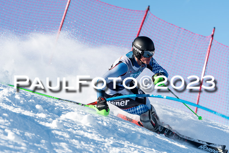 FIS Slalom Herren, Bay. Jugendmeisterschaft, 12.02.2023