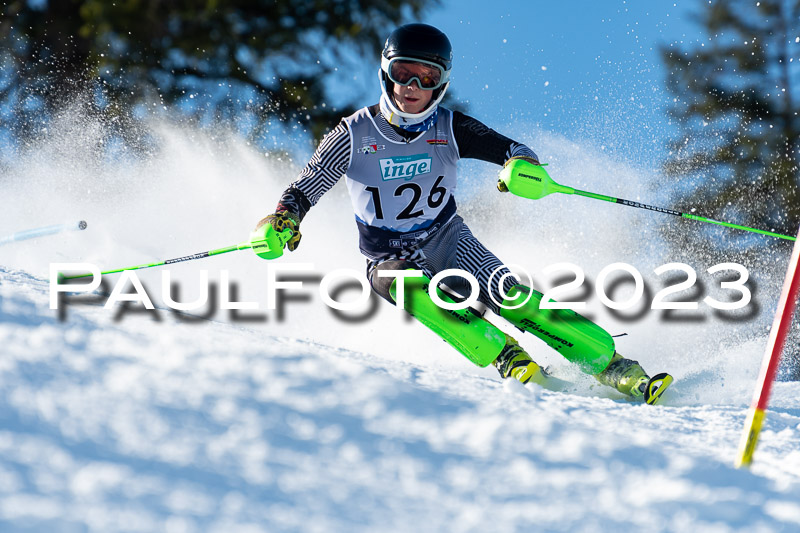 FIS Slalom Herren, Bay. Jugendmeisterschaft, 12.02.2023