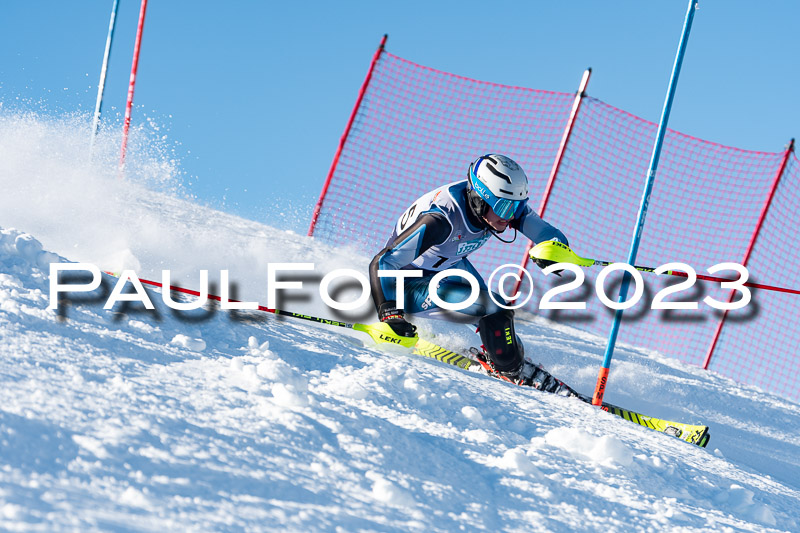 FIS Slalom Herren, Bay. Jugendmeisterschaft, 12.02.2023