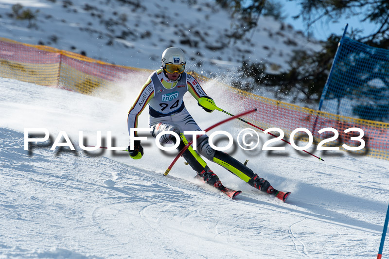 FIS Slalom Herren, Bay. Jugendmeisterschaft, 12.02.2023