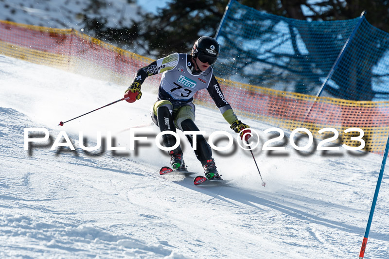 FIS Slalom Herren, Bay. Jugendmeisterschaft, 12.02.2023