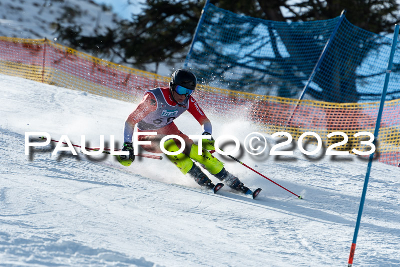 FIS Slalom Herren, Bay. Jugendmeisterschaft, 12.02.2023