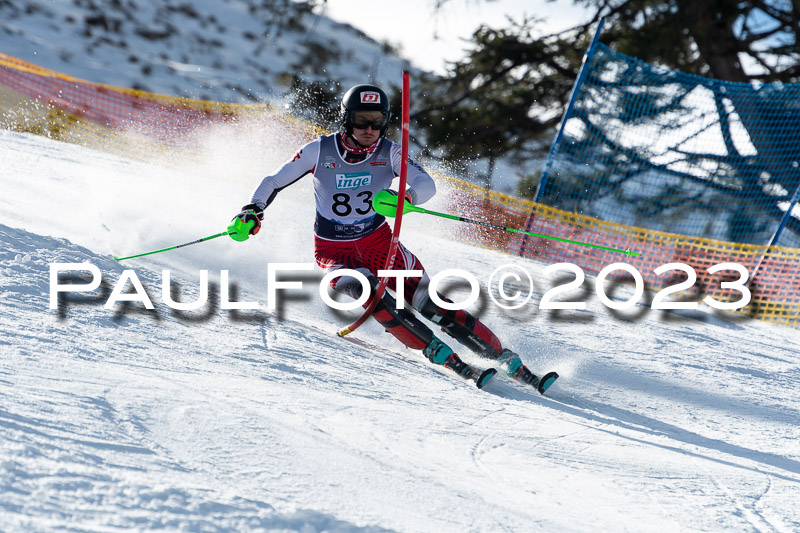 FIS Slalom Herren, Bay. Jugendmeisterschaft, 12.02.2023