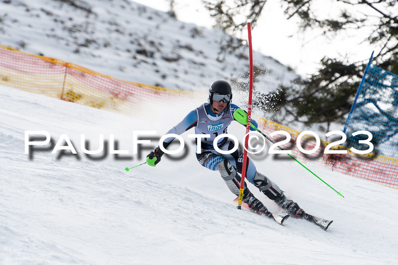 FIS Slalom Herren, Bay. Jugendmeisterschaft, 12.02.2023