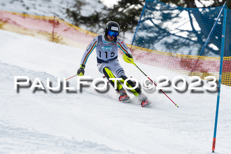 FIS Slalom Herren, Bay. Jugendmeisterschaft, 12.02.2023