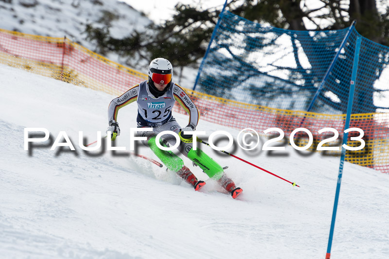 FIS Slalom Herren, Bay. Jugendmeisterschaft, 12.02.2023