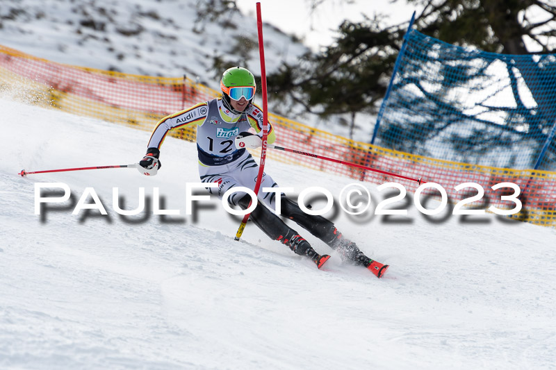 FIS Slalom Herren, Bay. Jugendmeisterschaft, 12.02.2023