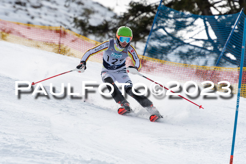 FIS Slalom Herren, Bay. Jugendmeisterschaft, 12.02.2023