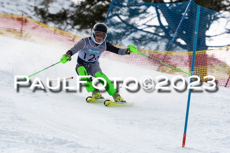 FIS Slalom Herren, Bay. Jugendmeisterschaft, 12.02.2023