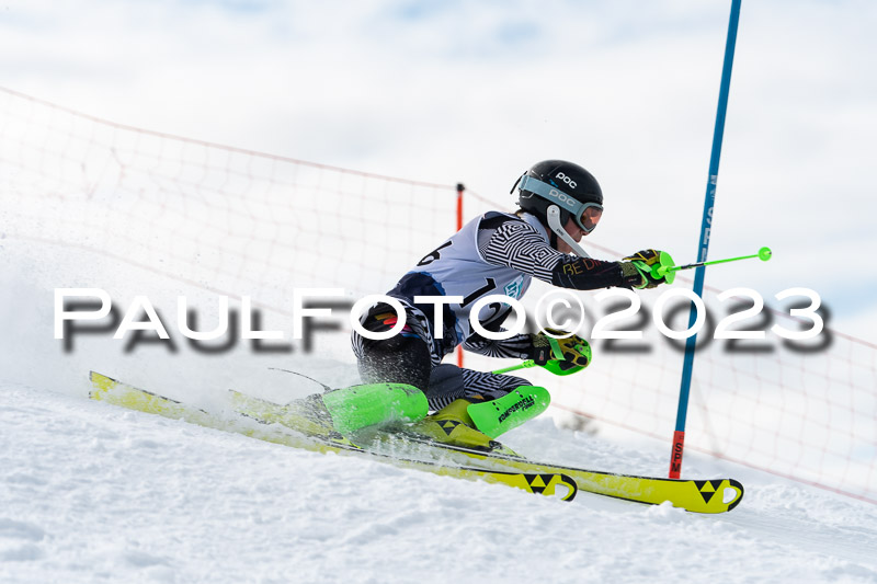 FIS Slalom Herren, Bay. Jugendmeisterschaft, 12.02.2023