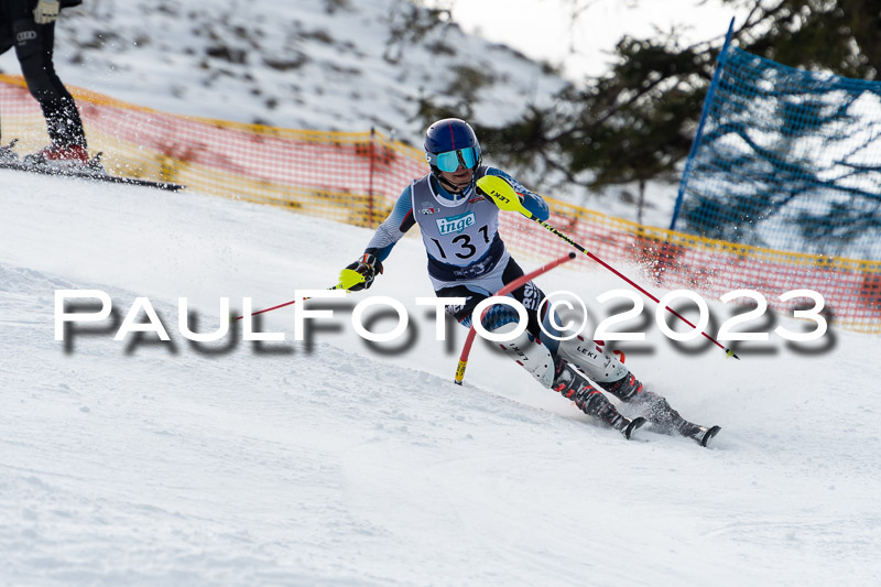 FIS Slalom Herren, Bay. Jugendmeisterschaft, 12.02.2023