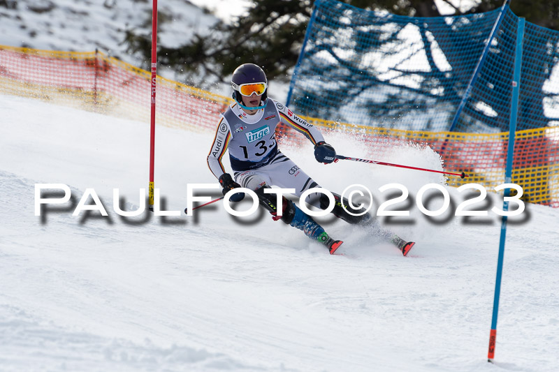 FIS Slalom Herren, Bay. Jugendmeisterschaft, 12.02.2023