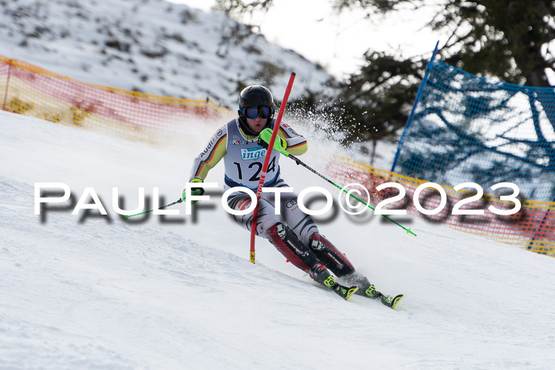 FIS Slalom Herren, Bay. Jugendmeisterschaft, 12.02.2023