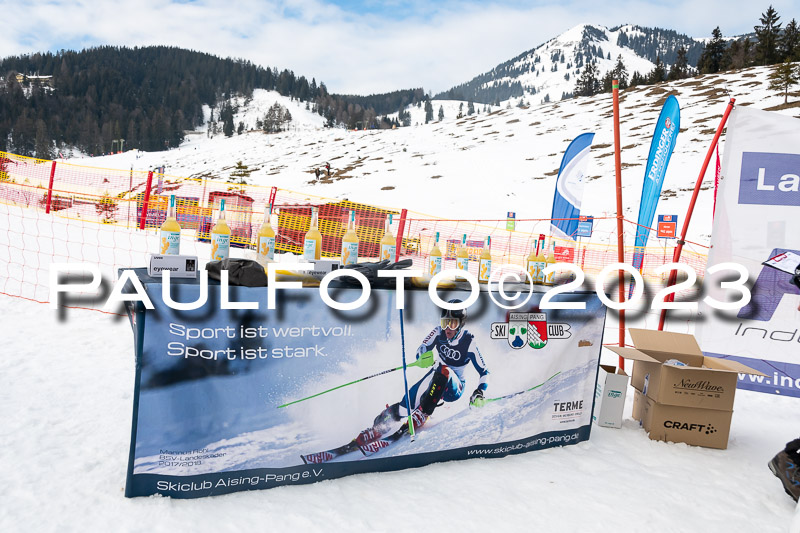 FIS Slalom Herren, Bay. Jugendmeisterschaft, 12.02.2023