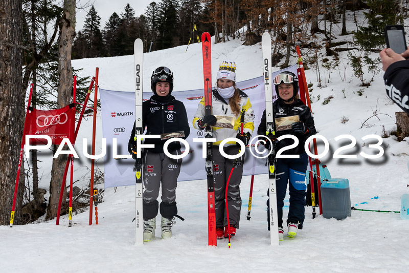 NJC + FIS, Super-G, Damen , 17.02.2023