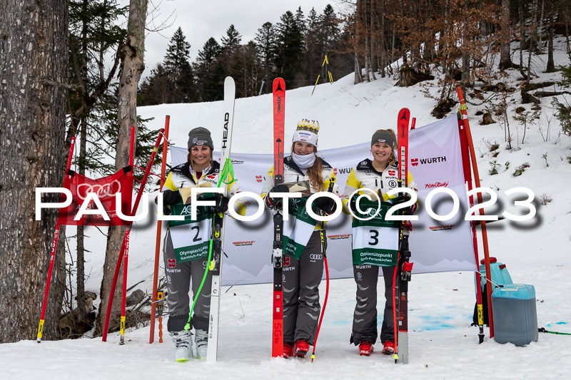 NJC + FIS, Super-G, Damen , 17.02.2023