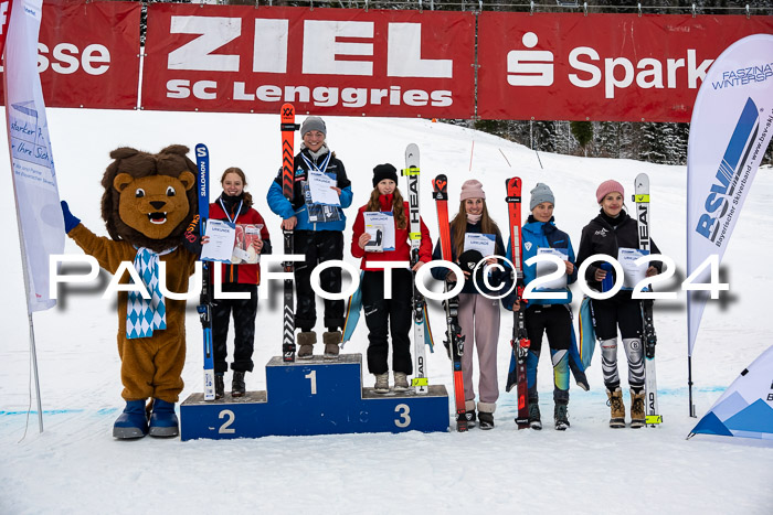 Bayerische Schülermeisterschaft RS 21.01.2024, Lenggries