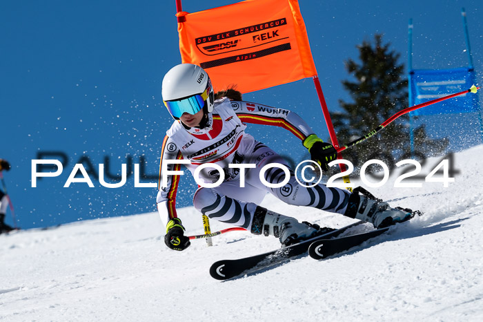 DSV ELK Schülercup Alpin U14 RS, 08.03.2024